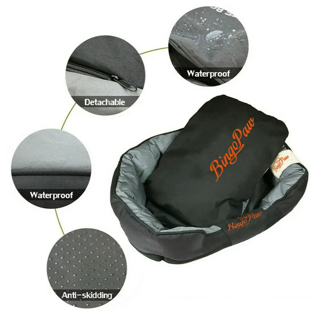 Bingopaw Waterproof Orthopedic Sofa Dog Bed Cushion