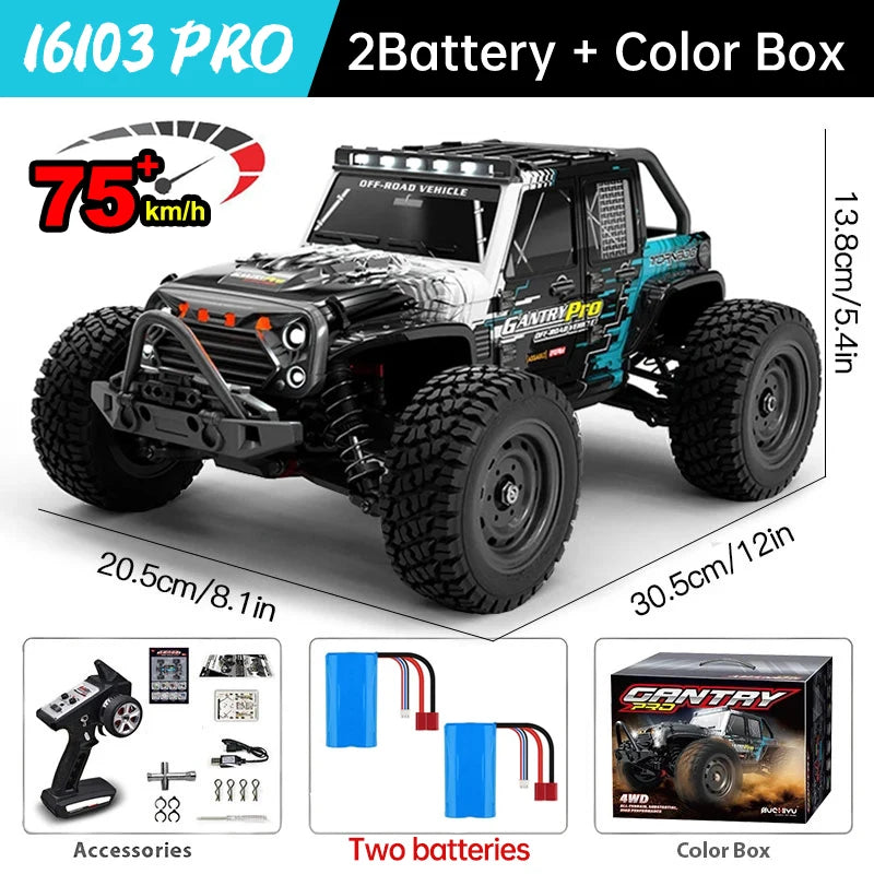 WLtoys Brushless 4WD Off Road RC Climbing Car With Remote Control