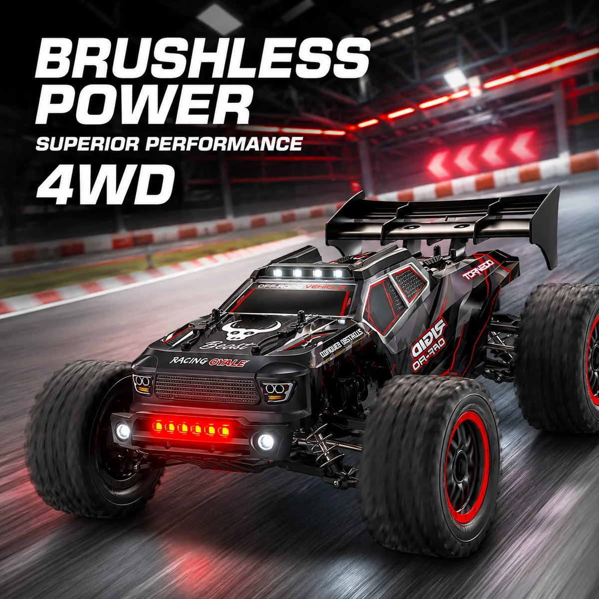 ZNLYRION SG316MAX Brushless 4WD RC Truck With Metal Gear Differential