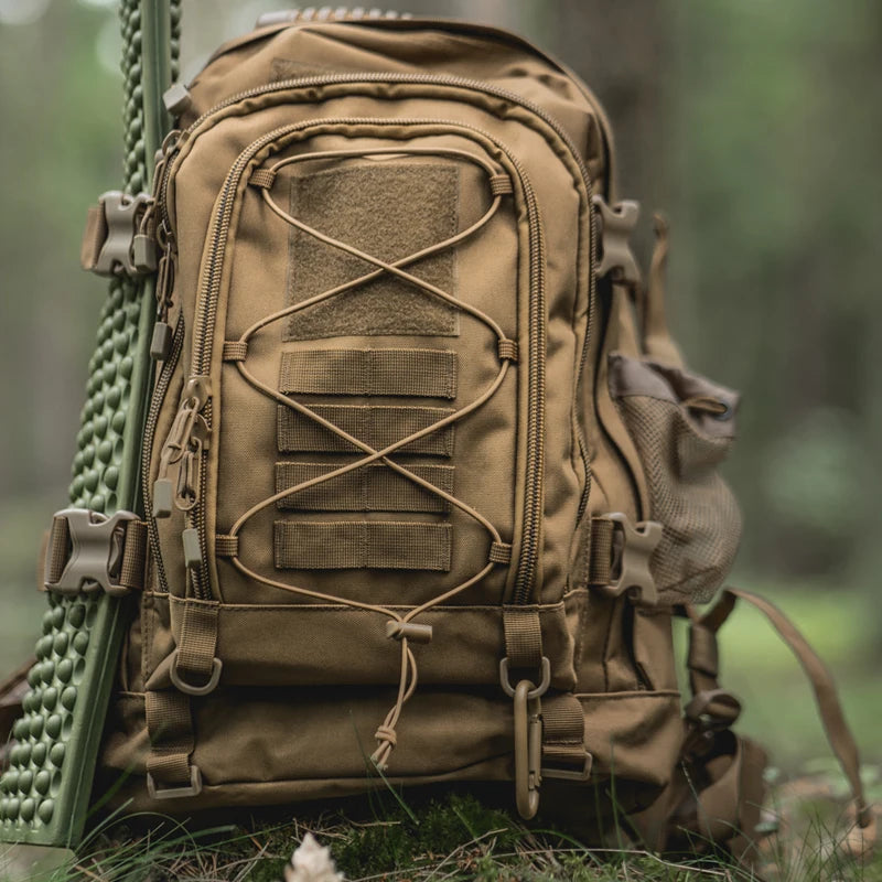 LQARMY Tactical Outdoor Hiking Backpack For Camping And Travel