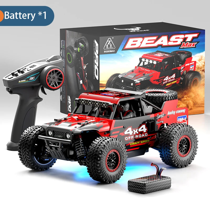 ZNLYRION Brushless 4WD Monster Remote Control Off Road RC Truck