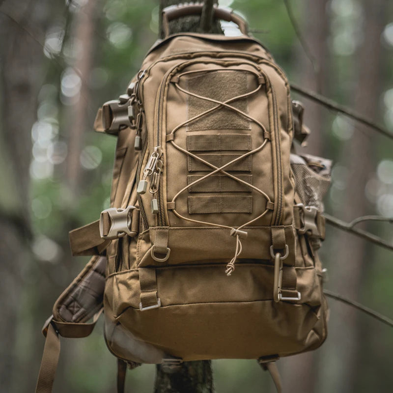 LQARMY Tactical Outdoor Hiking Backpack For Camping And Travel