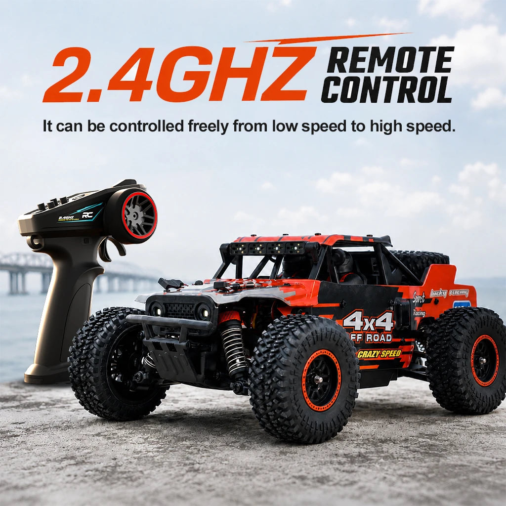 ZNLYRION Brushless 4WD Monster Remote Control Off Road RC Truck