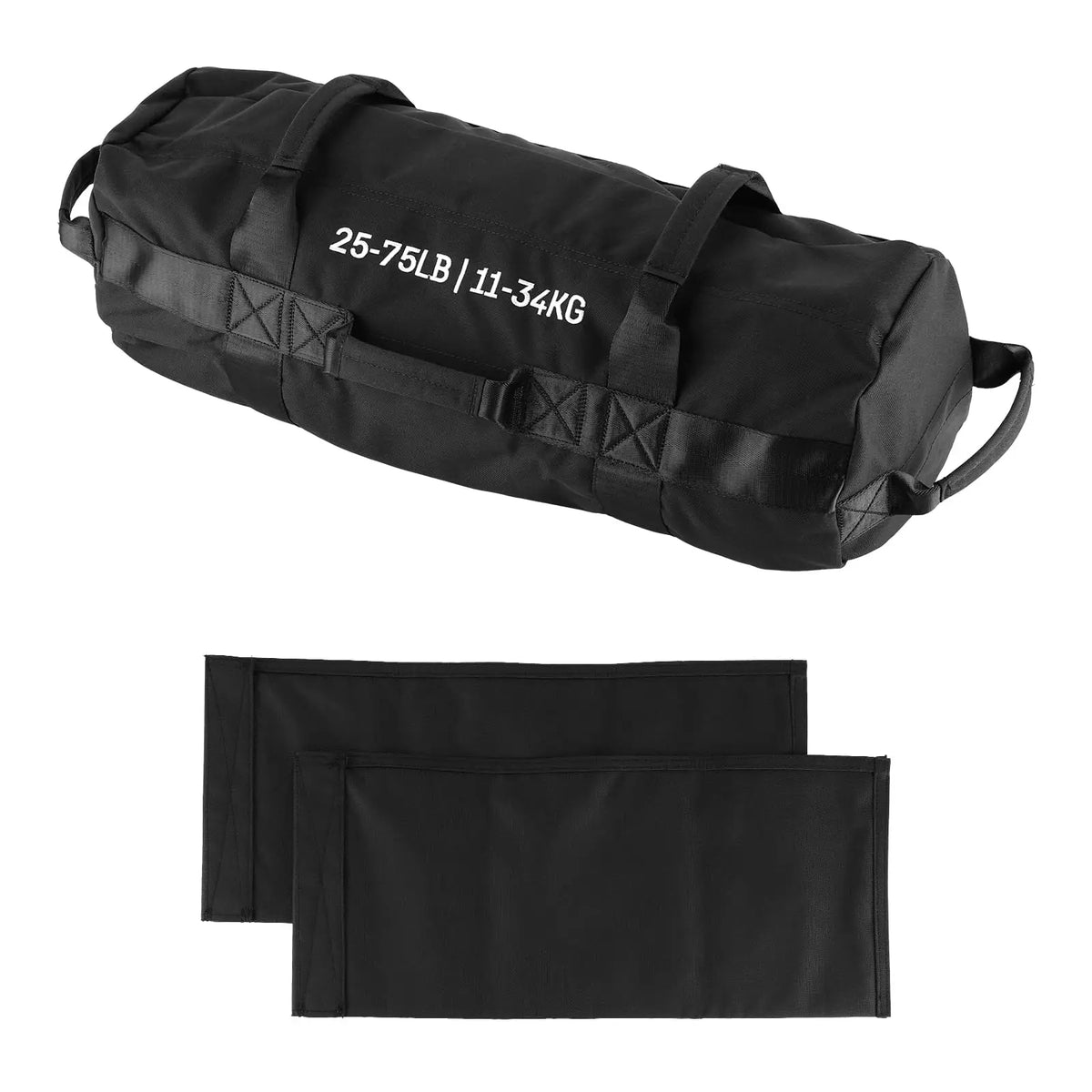 Sandbags for Working Out with Handles, Adjustable Fitness Sandbags Unfilled, Heavy Duty Sand Bags for Weight Training & Full-Body Workouts