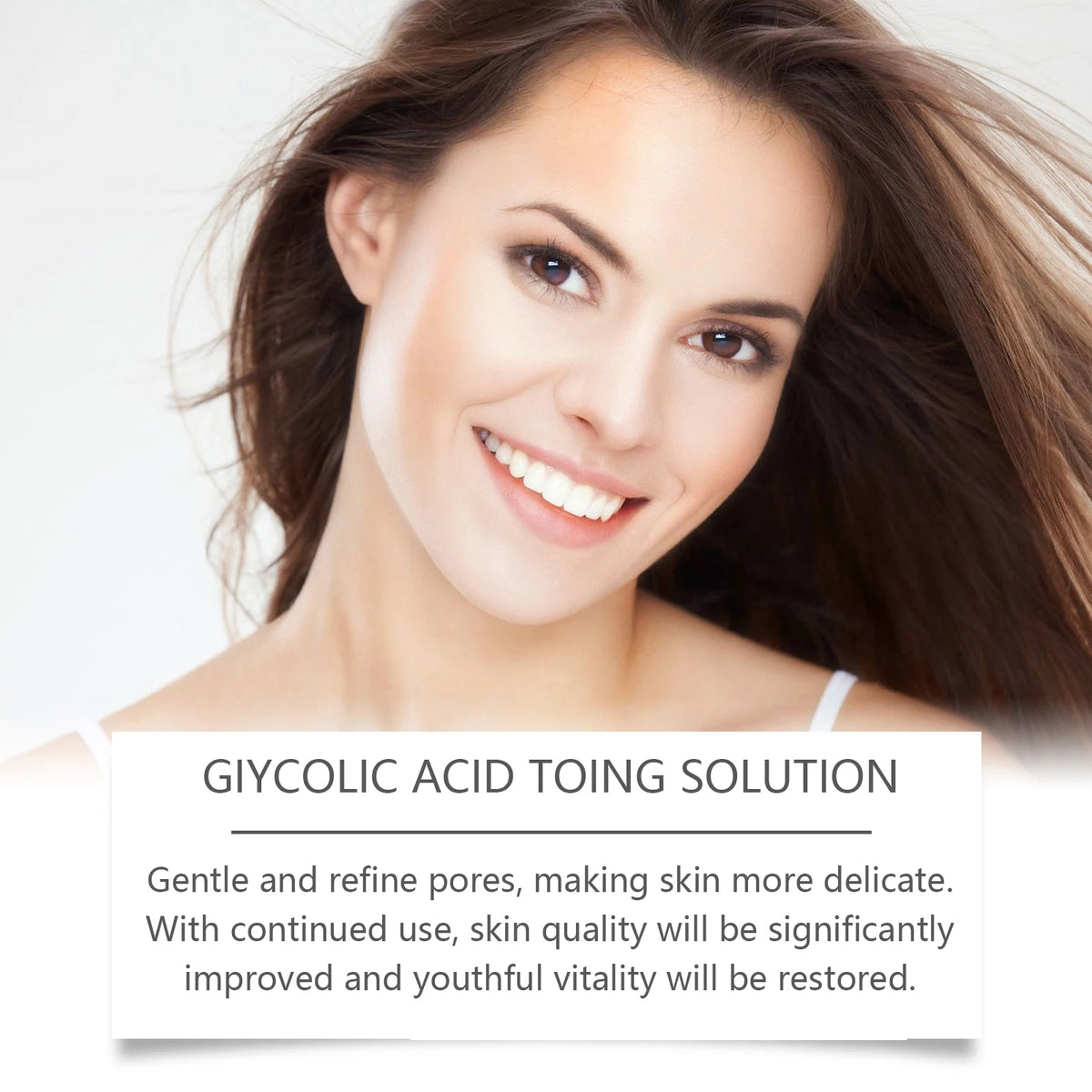 Glycolic Acid 7% Toning Solution Ginseng Root Extract Refines Pores Brightens Dullness Restores Vitality Moisturizes Skin Exfoliating Toner