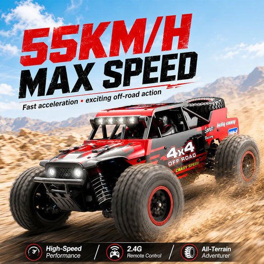 ZNLYRION Brushless 4WD Monster Remote Control Off Road RC Truck