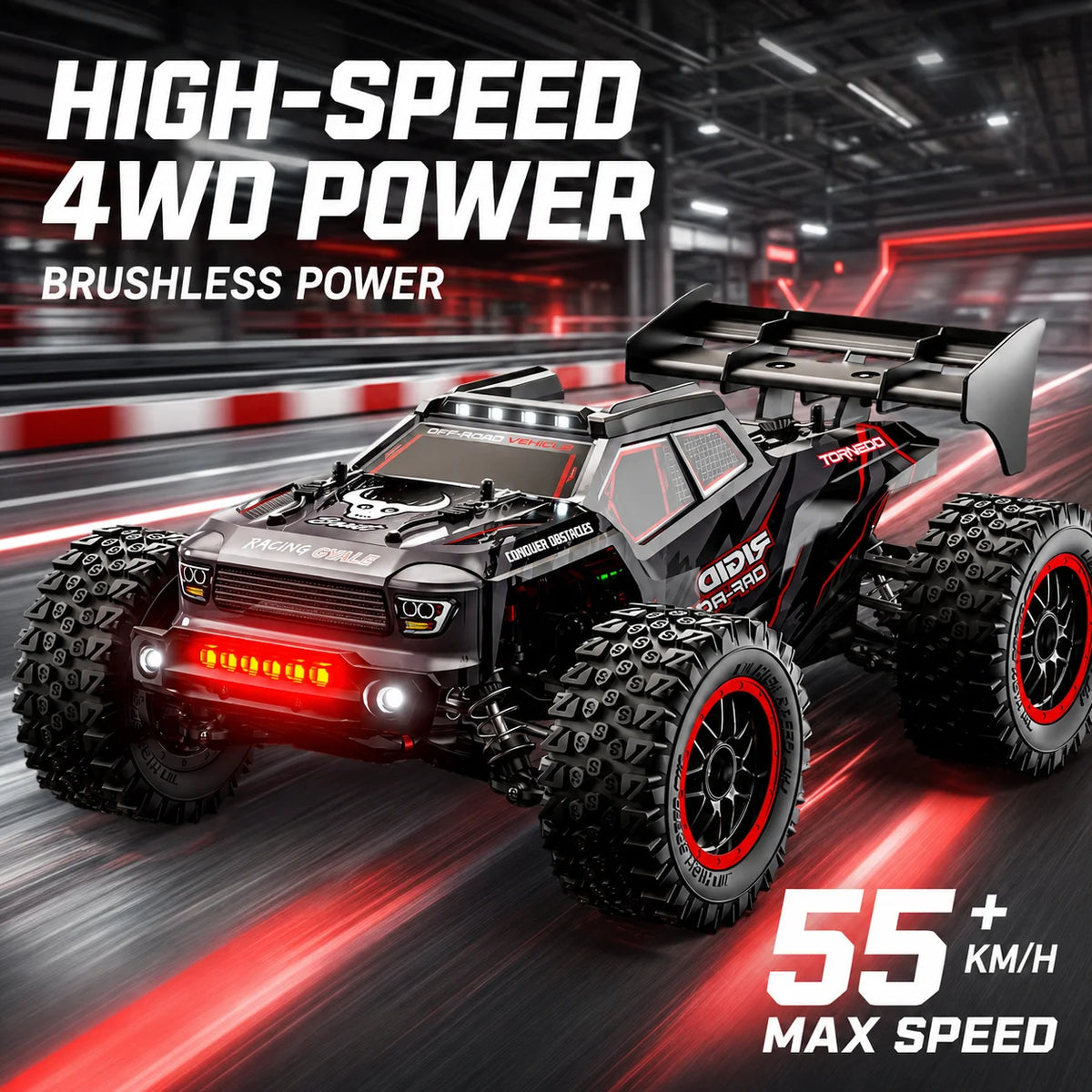 ZNLYRION SG316MAX Brushless 4WD RC Truck With Metal Gear Differential