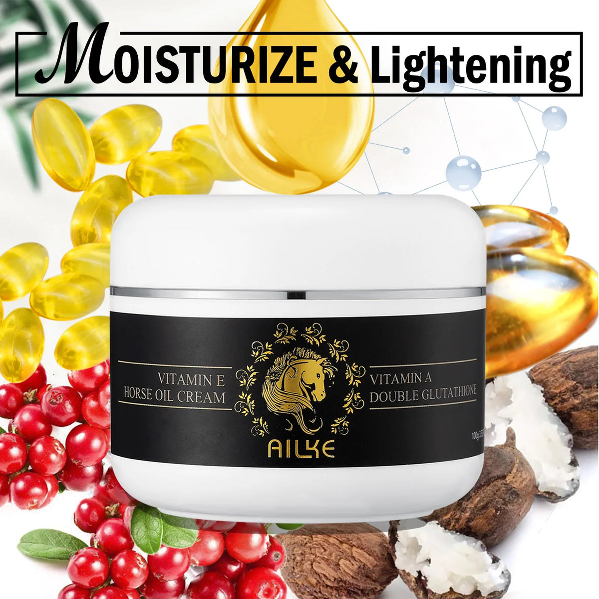 AILKE Collagen Women Skin Care Set For Whitening And Moisturizing