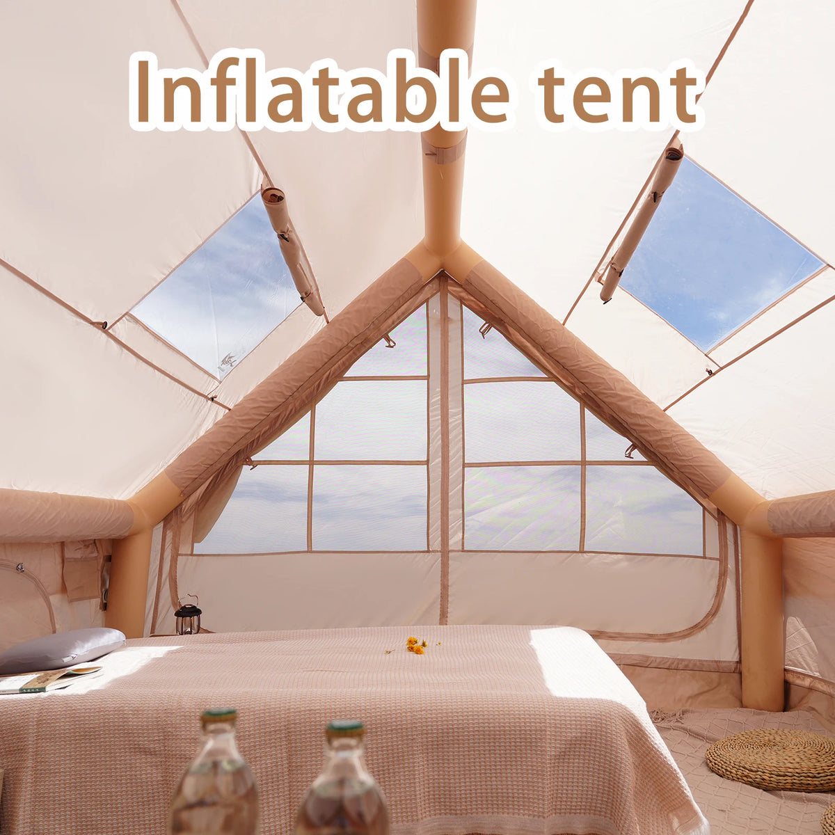 Pakicetus Waterproof Inflatable Camping Tent For Outdoors