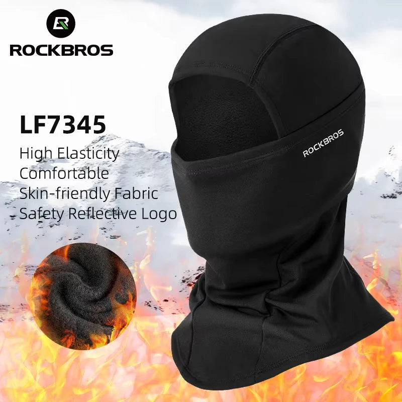Rockbros Thermal Windproof Fleece Balaclava Winter Face Mask