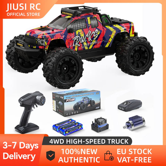 JIUSI Brushless 4WD Remote Control RC Truck For Adults