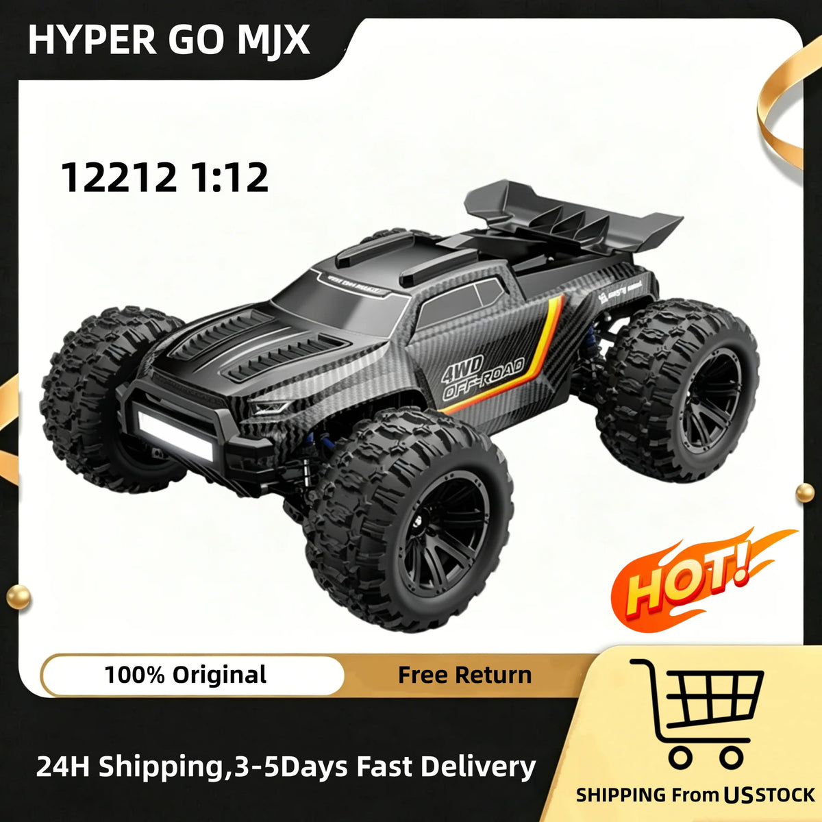 MJX HYPER GO Remote Control 4WD Off Road Monster Truck