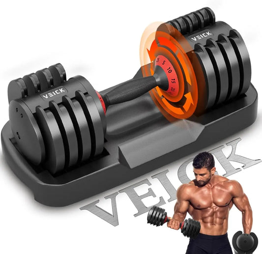 Adjustable Dumbbells For Home Gym With Quick Weight Adjustment