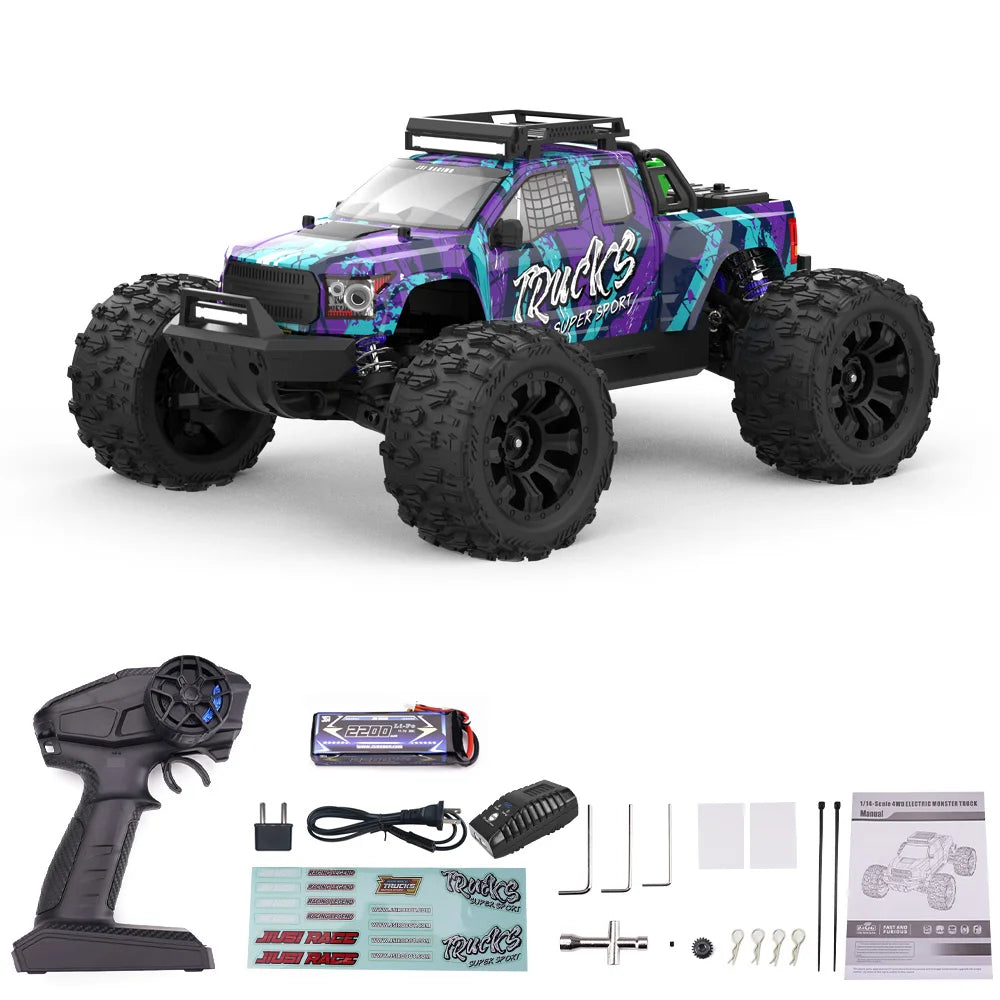 JIUSI Brushless 4WD Remote Control RC Truck For Adults