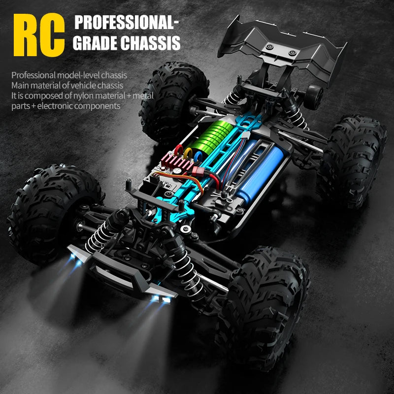 JIKEFUN Brushless 4x4 Off Road RC Racing Car With Remote Control