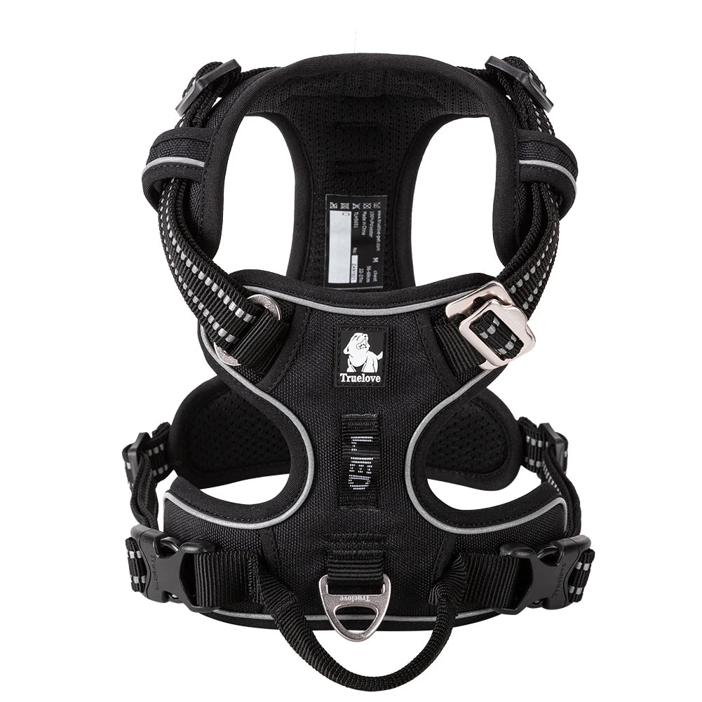 Truelove Reflective No Pull Dog Harness For Training And Walking