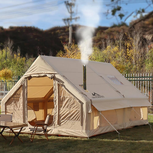 SENLEETO Portable Inflatable Camping Tent With Skylight