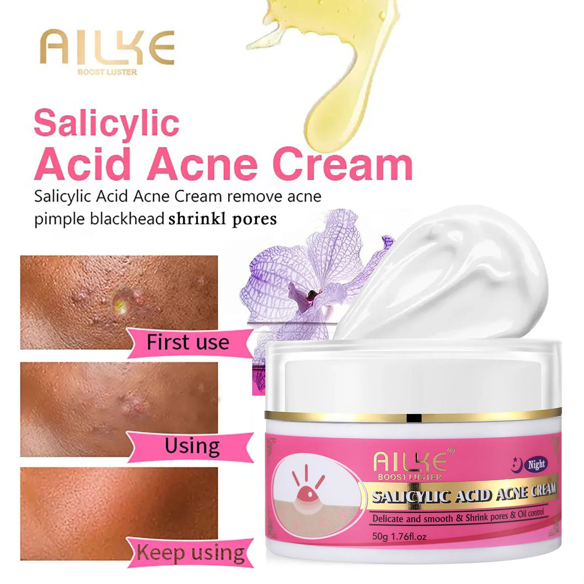 AILKE Natural Skin Brightening And Moisturizing Care Set