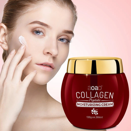 Collagen Firming Face Cream, Collagen Cream With Niacinamide And Hyaluronic Acid, Moisturize Facial Skin, Non‑greasy For All Skin Types 130g