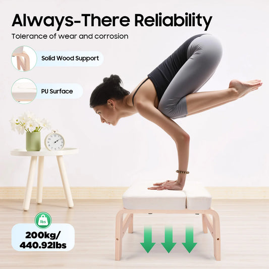 Premium Yoga Headstand Bench For Safe Home Inversion Training