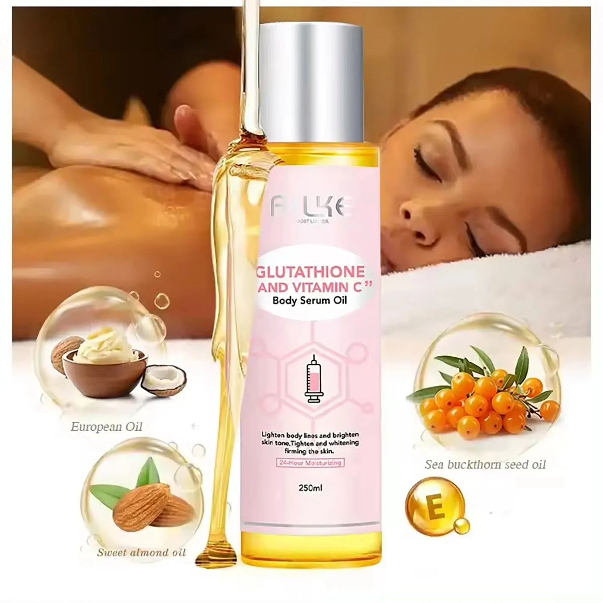 AILKE Whitening Moisturizing Body Cream For Smooth Glowing Skin