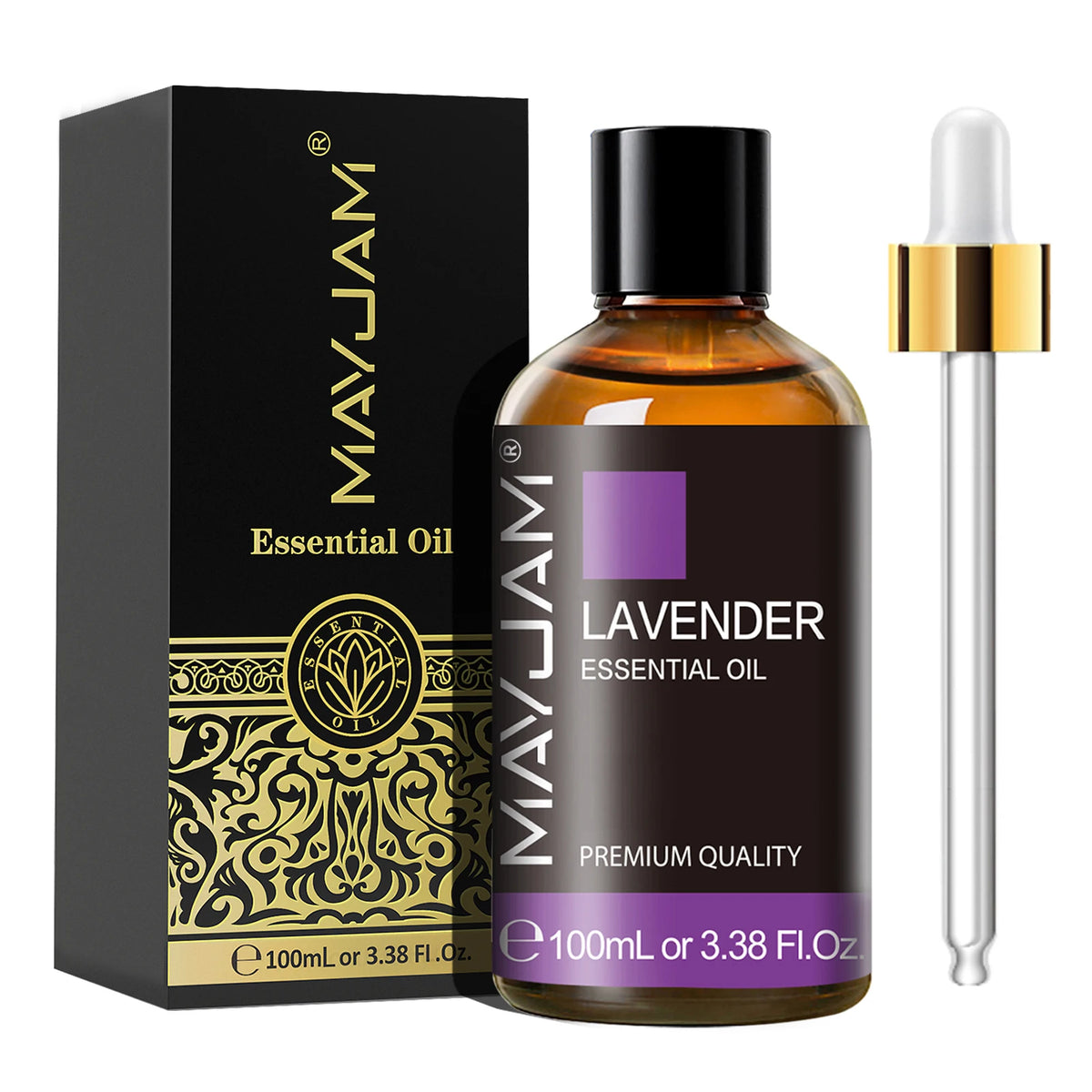 MAYJAM Lavender Pure Natural Undiluted Essential Oil Diffuser