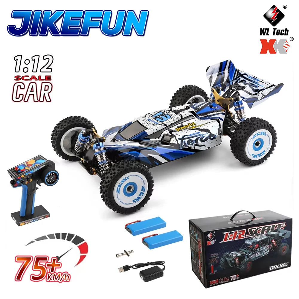 WLtoys 124017 Brushless 4WD Remote Control RC Racing Car