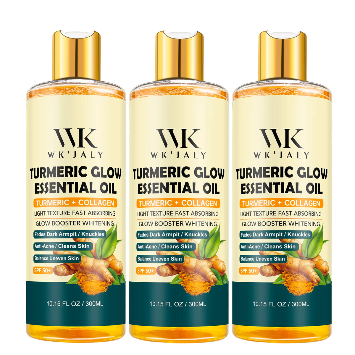WK Jalys Turmeric Brightening Body Oil Removes Dark Spots