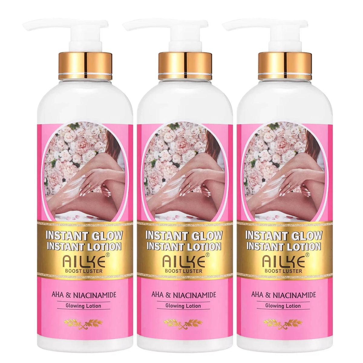 AILKE Vegan Brightening Body Lotion With AHA And Niacinamide