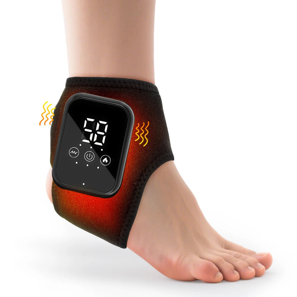 Hailicare Heated Ankle Brace With Vibration And Heat