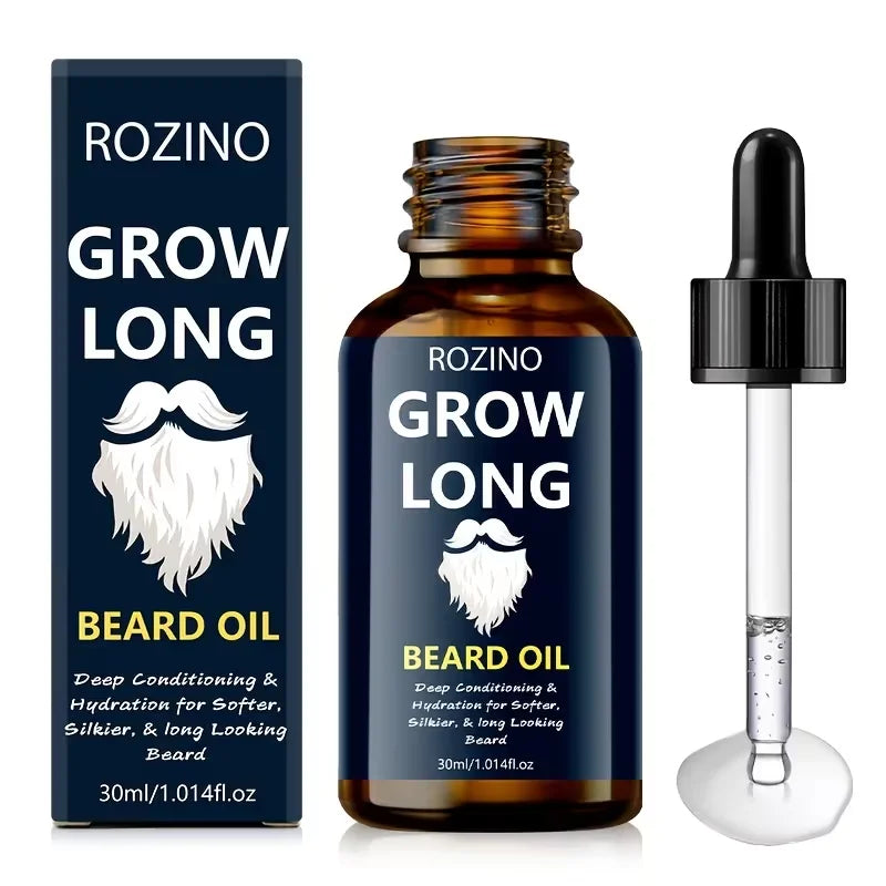 Rozino Natural Beard Oil Infused With Jojoba And Glycerin