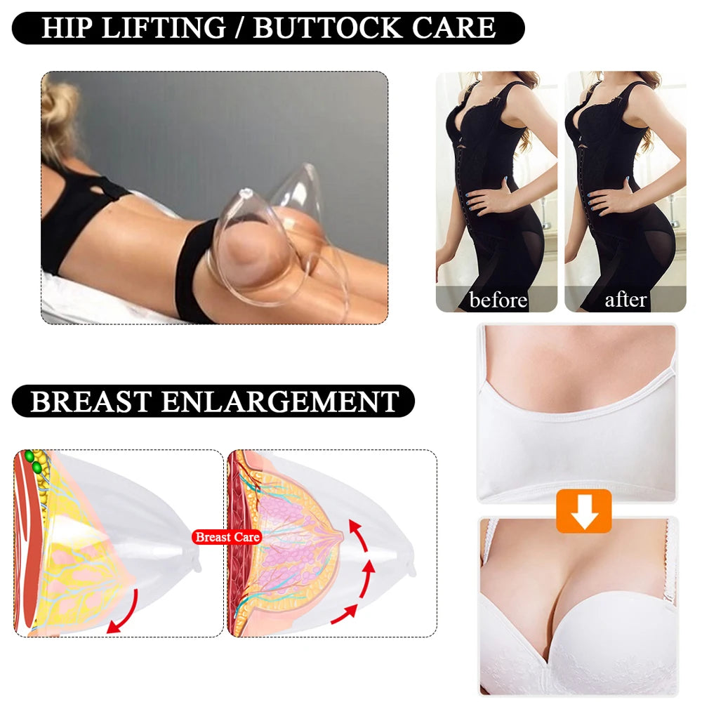 AOKO Vacuum Massage Body Shaping Face Lifting Pump Cup