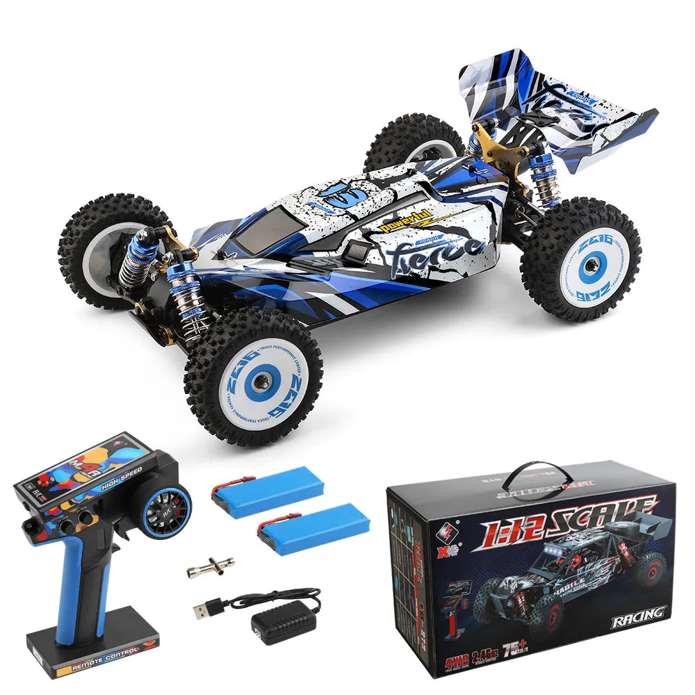 WLtoys 124017 Brushless 4WD Remote Control RC Racing Car