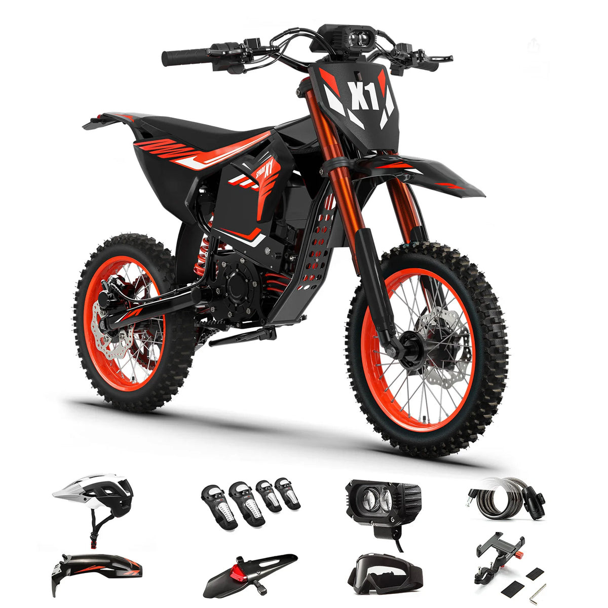 QRONGE X1 Spark Electric Dirt Bike for Teens and Adults