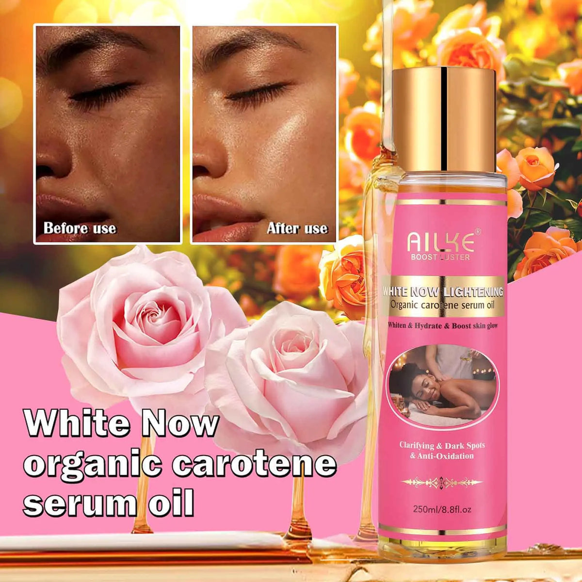 AILKE Natural Skin Brightening And Moisturizing Care Set