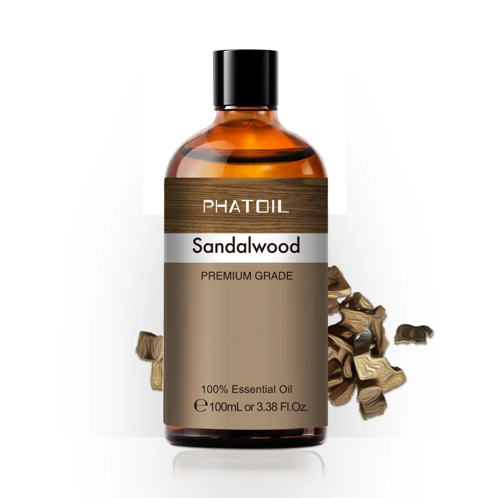 100ML Pure Natural Rose Essential Oils Humidifier Diffuser Lavender Vanilla Peppermint Geranium Cloves Basil Tea Tree Aroma Oil