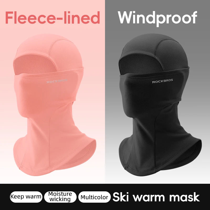 Rockbros Thermal Windproof Fleece Balaclava Winter Face Mask
