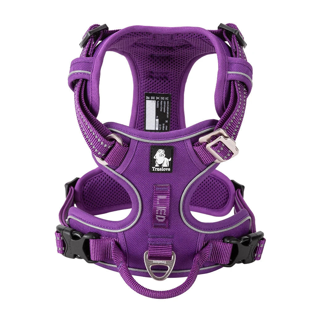 Truelove Reflective No Pull Dog Harness For Training And Walking