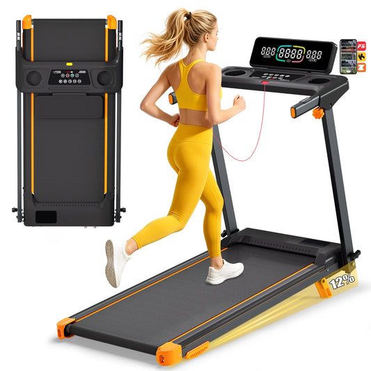 Quiet 3 In 1 Foldable Walking Pad Treadmill With Incline