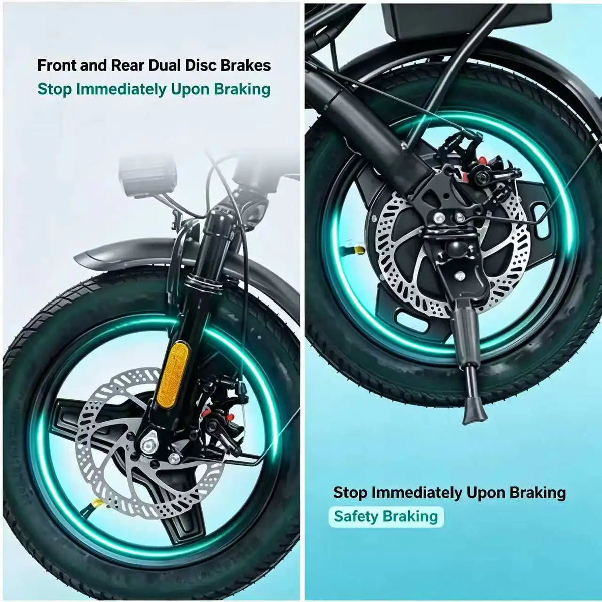 HEZZO T5 Folding Electric Bike With 750W Peak Motor