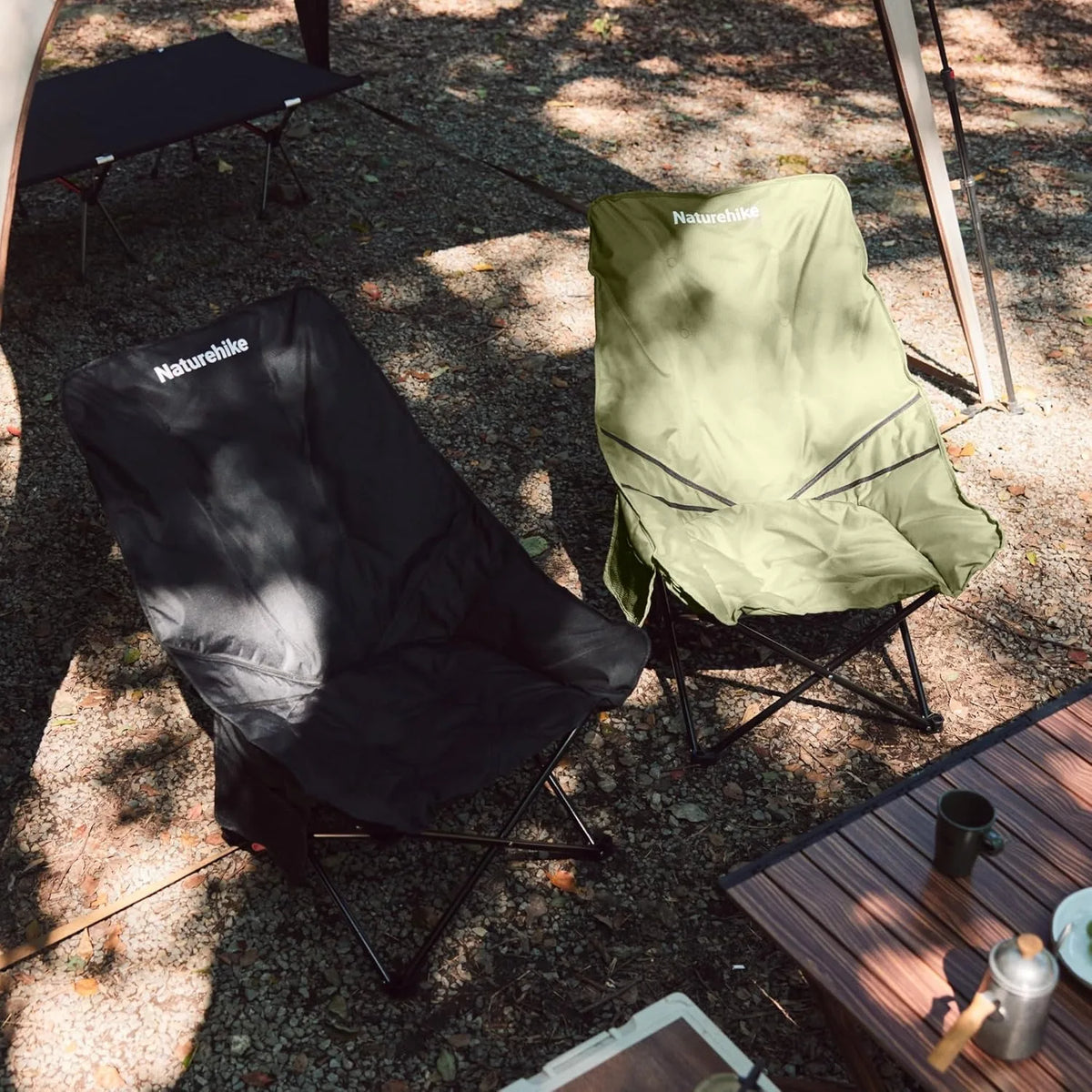 Naturehike Folding Moon Chair Recliner For Outdoor Camping Leisure