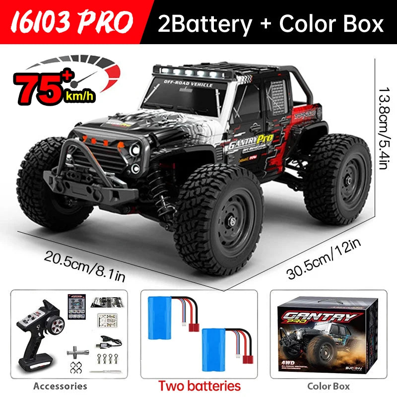 WLtoys Brushless 4WD Off Road RC Climbing Car With Remote Control