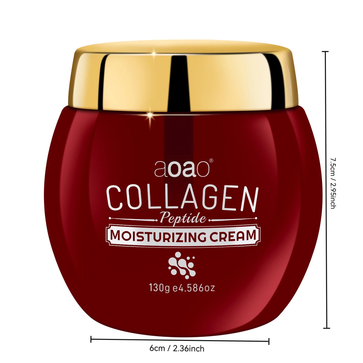Collagen Firming Face Cream, Collagen Cream With Niacinamide And Hyaluronic Acid, Moisturize Facial Skin, Non‑greasy For All Skin Types 130g