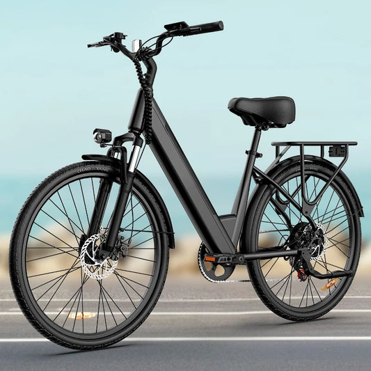 URLIFE E26 Electric Bicycle With Removable Battery And LCD Display