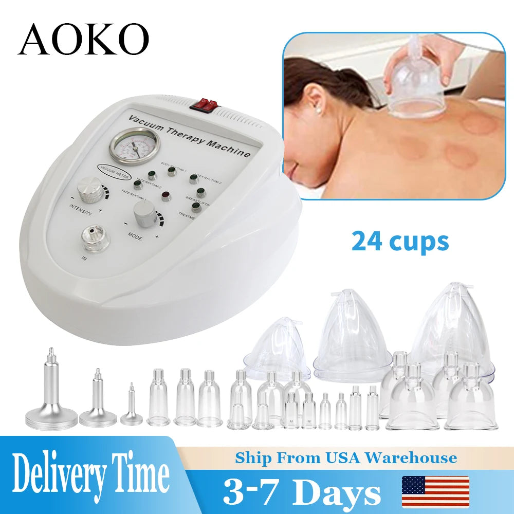 AOKO Vacuum Massage Body Shaping Face Lifting Pump Cup