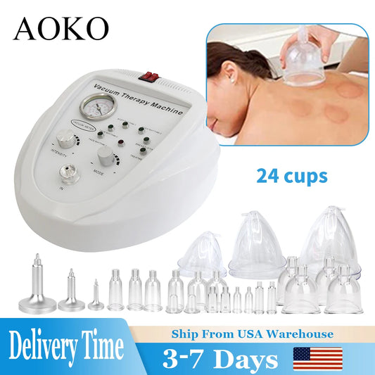 AOKO Vacuum Massage Body Shaping Face Lifting Pump Cup