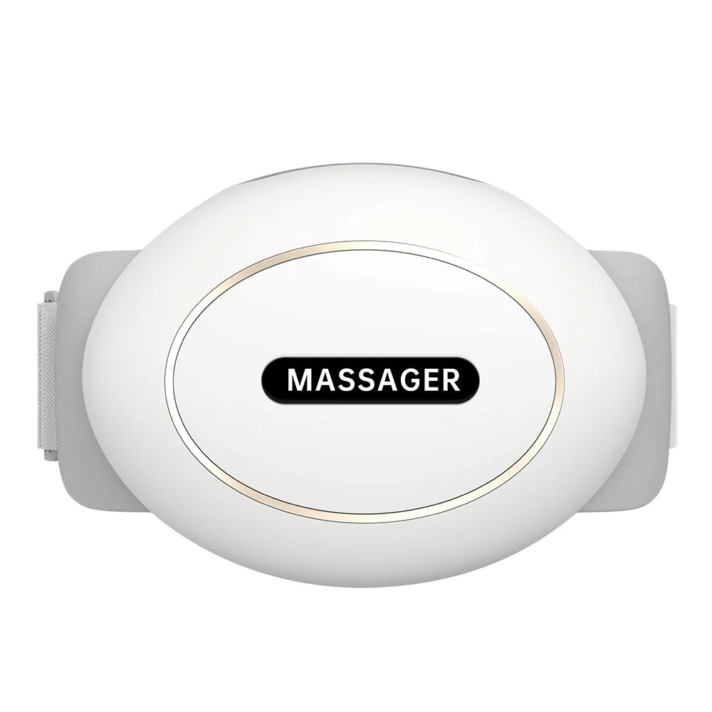 HOMEMASSA Rechargeable Heated Abdominal Massager With Adjustable Strap