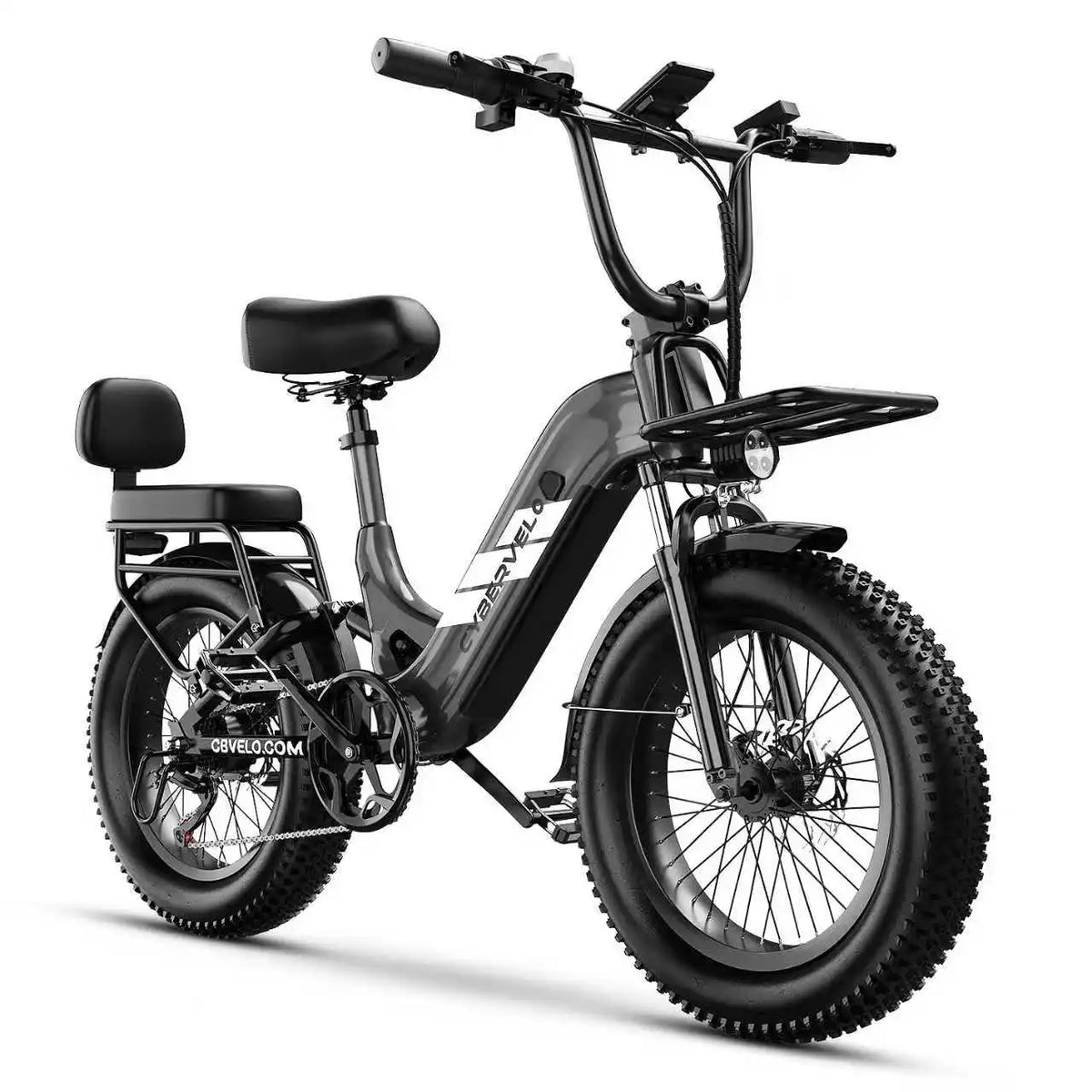CBVELO EK12 Step Through Fat Tire Electric Commuter Bike
