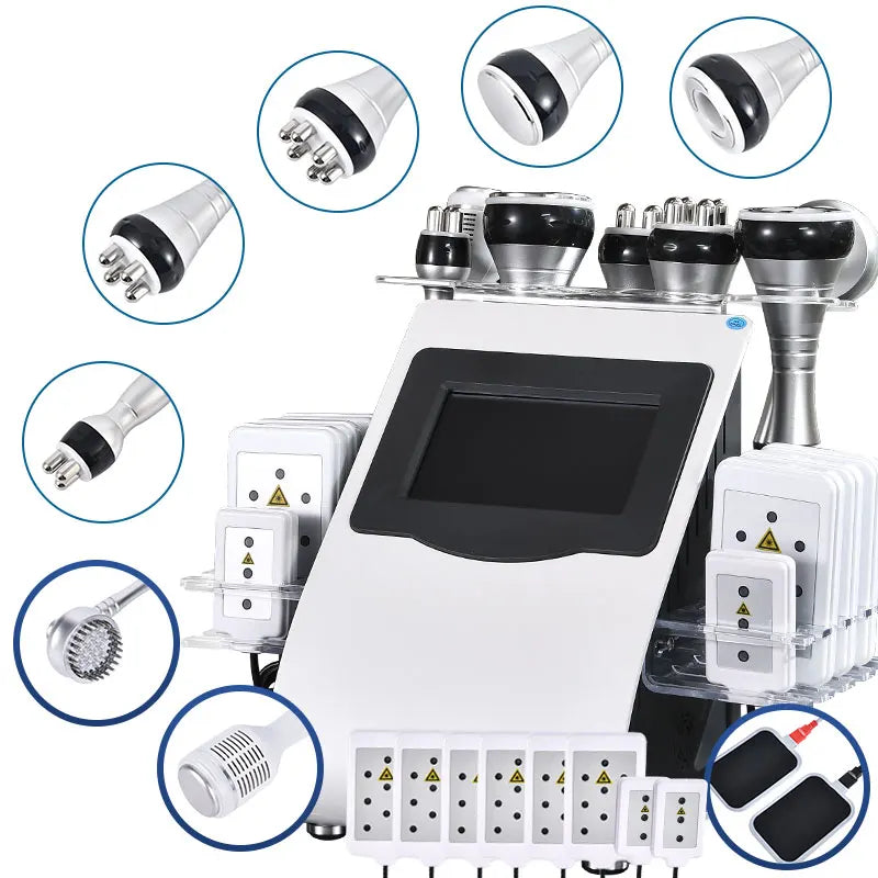 Amilibeauty 9 In 1 Cavitation Vacuum Slimming Massage Machine