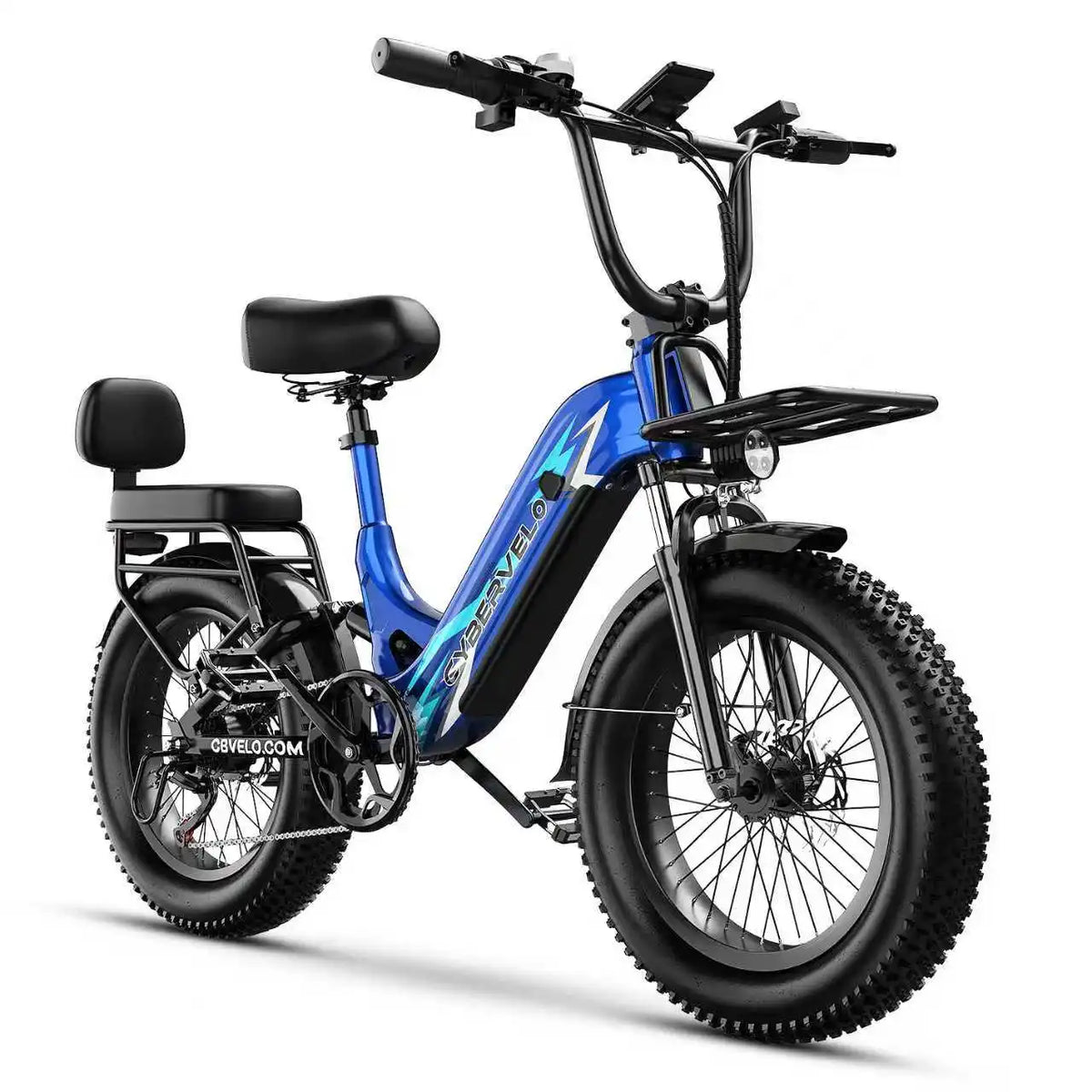 CBVELO EK12 Step Through Fat Tire Electric Commuter Bike